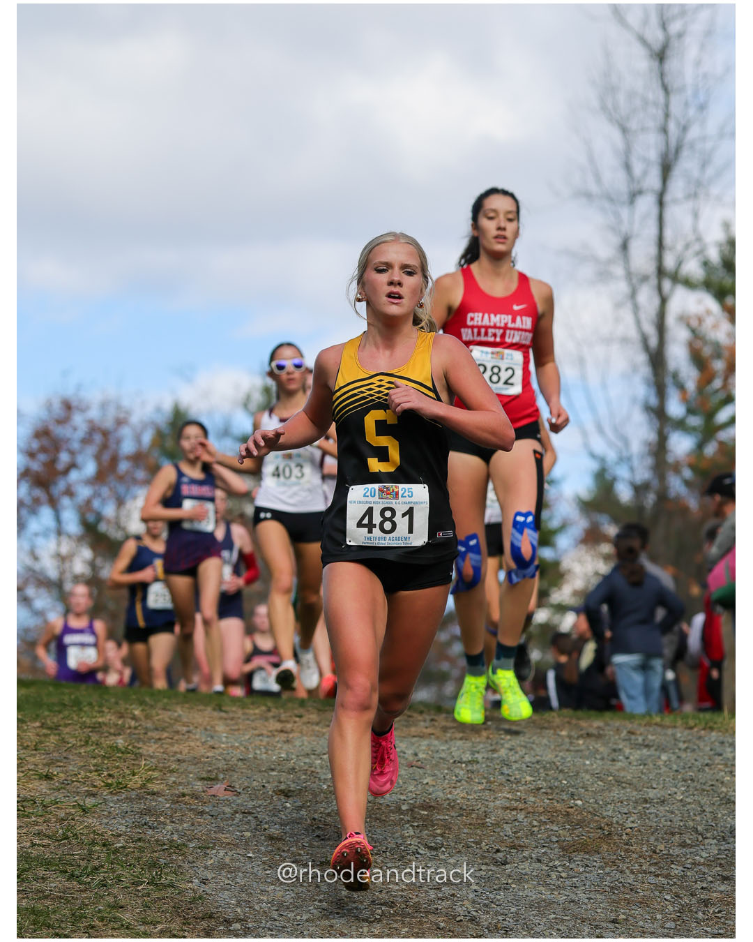 Charlie Stabach, Amity High School, P171, 18:41.27 - New England Cross Country State Championship - Thetford Vt - November 8, 2025 File: ./dir-1-Girls-Championship/251108-2025-New England-Cross-Country-Championships-Thetford-VT-87-296A1683.jpg Charlie Stabach, Amity High School, P171, 18:41.27 - New England Cross Country State Championship - Thetford Vt - November 8, 2025 – 2025 N…
